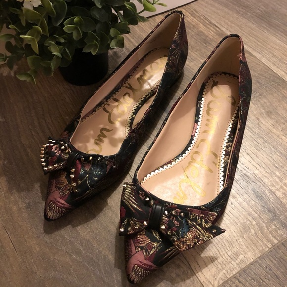 Sam Edelman Shoes - 🌺Sale🌺Sam Edelman Raisa Flats Jacquard Floral
